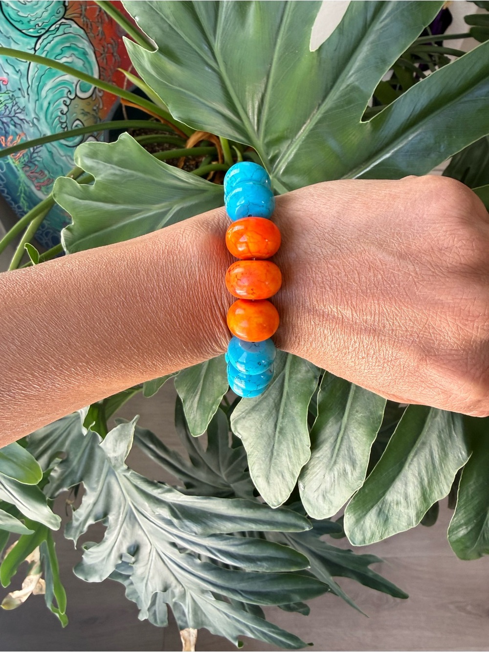 Howlite bracelet